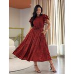 Vestido Melina Telha