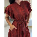 Vestido Melina Telha