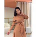 Vestido Samanta Caramelo