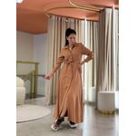 Vestido Samanta Caramelo