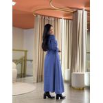Vestido Samanta Azul Petroleo 