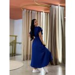 Vestido Suelen Azul Bic
