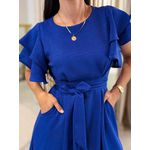 Vestido Suelen Azul Bic