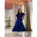 Vestido Suelen Azul Bic