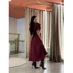 Vestido Suelen Marsala