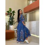 Vestido Aline Azul