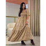 Vestido Paloma Caramelo
