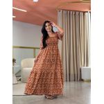 Vestido Paloma Terracota