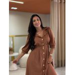 Vestido Mila Caramelo