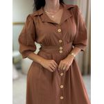 Vestido Mila Caramelo