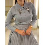 Tricot Bela Cinza