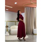 Vestido Laura Marsala