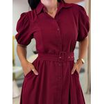 Vestido Laura Marsala