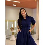 Vestido Laura Azul Marinho
