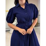Vestido Laura Azul Marinho