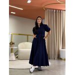 Vestido Laura Azul Marinho