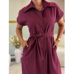 Vestido Isa Marsala