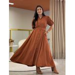Vestido Laura Caramelo