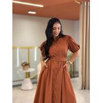 Vestido Laura Caramelo