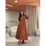 Vestido Laura Caramelo