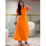 Vestido Clara Laranja