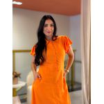 Vestido Clara Laranja