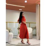 Vestido Celina Telha