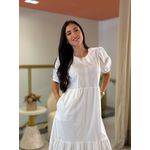 Vestido Zara Off White