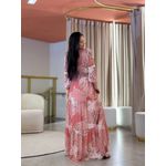 Vestido Barbara Boho Chic Marsala