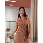 Vestido Hana Caramelo