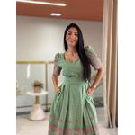 Vestido Lila Verde