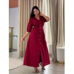 Vestido Mila Vinho