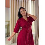 Vestido Mila Vinho