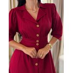 Vestido Mila Vinho