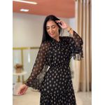 Vestido Madrid Preto