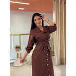 Vestido Kelly Marrom