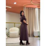 Vestido Flavia Marrom