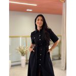 Vestido Joice Preto E Branco