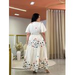 Vestido Sofie Cru Linho