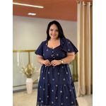 Vestido Livia Azul Floral