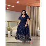Vestido Livia Azul Floral