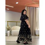 Vestido Livia Preto Floral