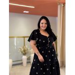 Vestido Livia Preto Floral