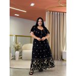 Vestido Livia Preto Floral