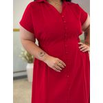 Vestido Wany Vermelho