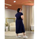 Vestido Luana Azul Marinho