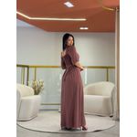 Vestido Linda Marrom