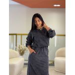Conjunto Maju Cinza Estonado