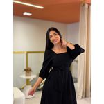 Vestido Bella Preto