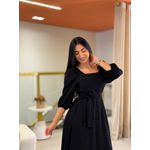 Vestido Bella Preto